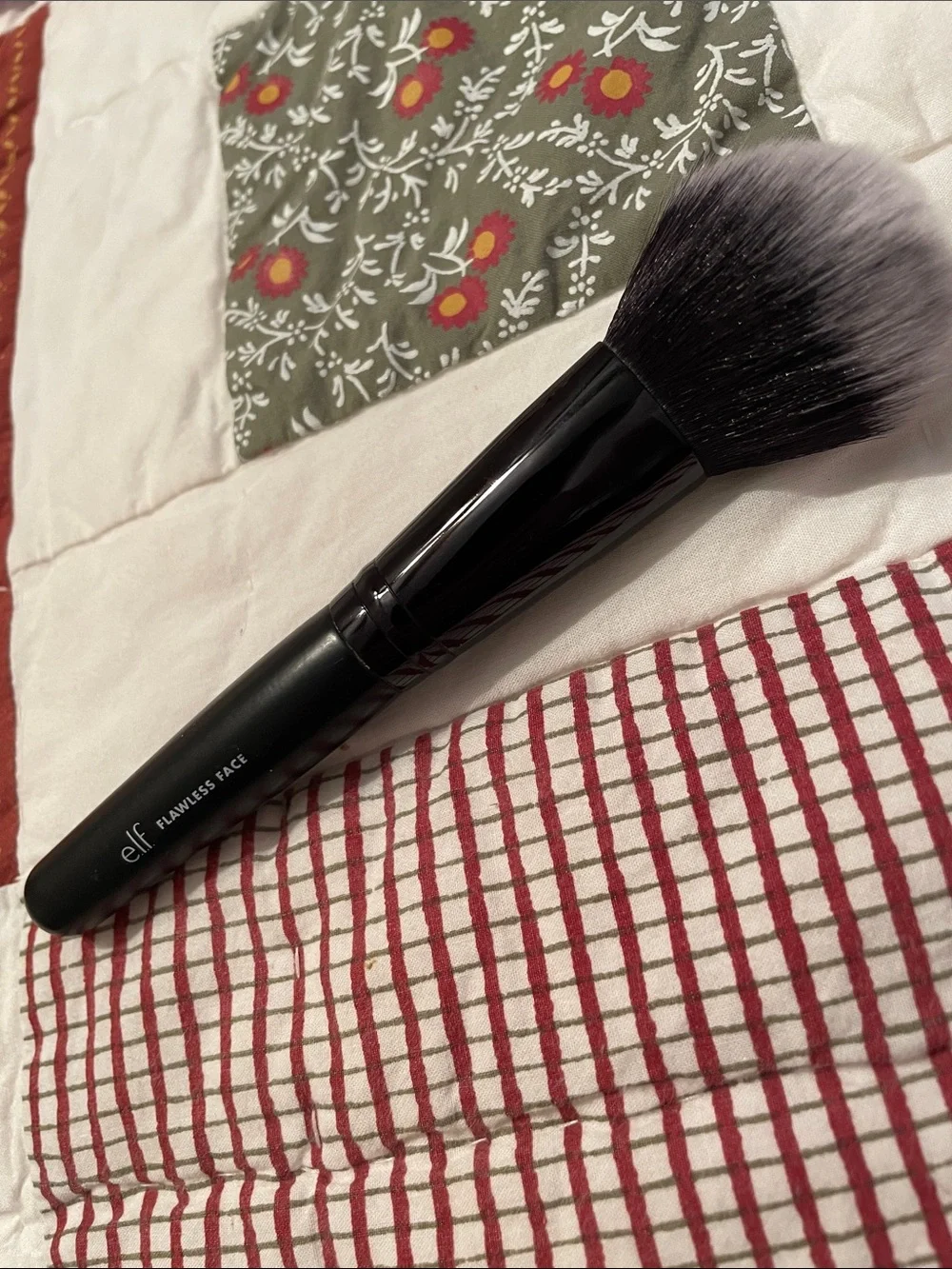 Set of 3 Cosmetic Brushes, one Lancôme, one Laura Geller & one Elf